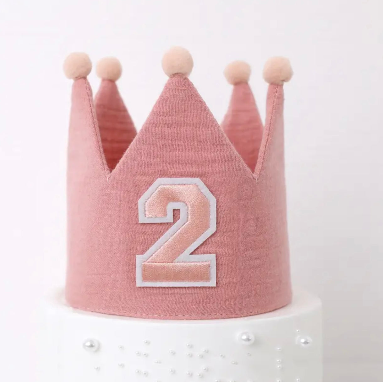 Pink Birthday Crowns