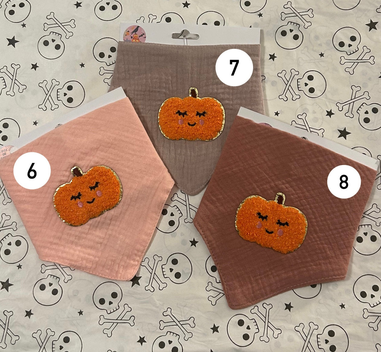 Halloween Dribble Bibs