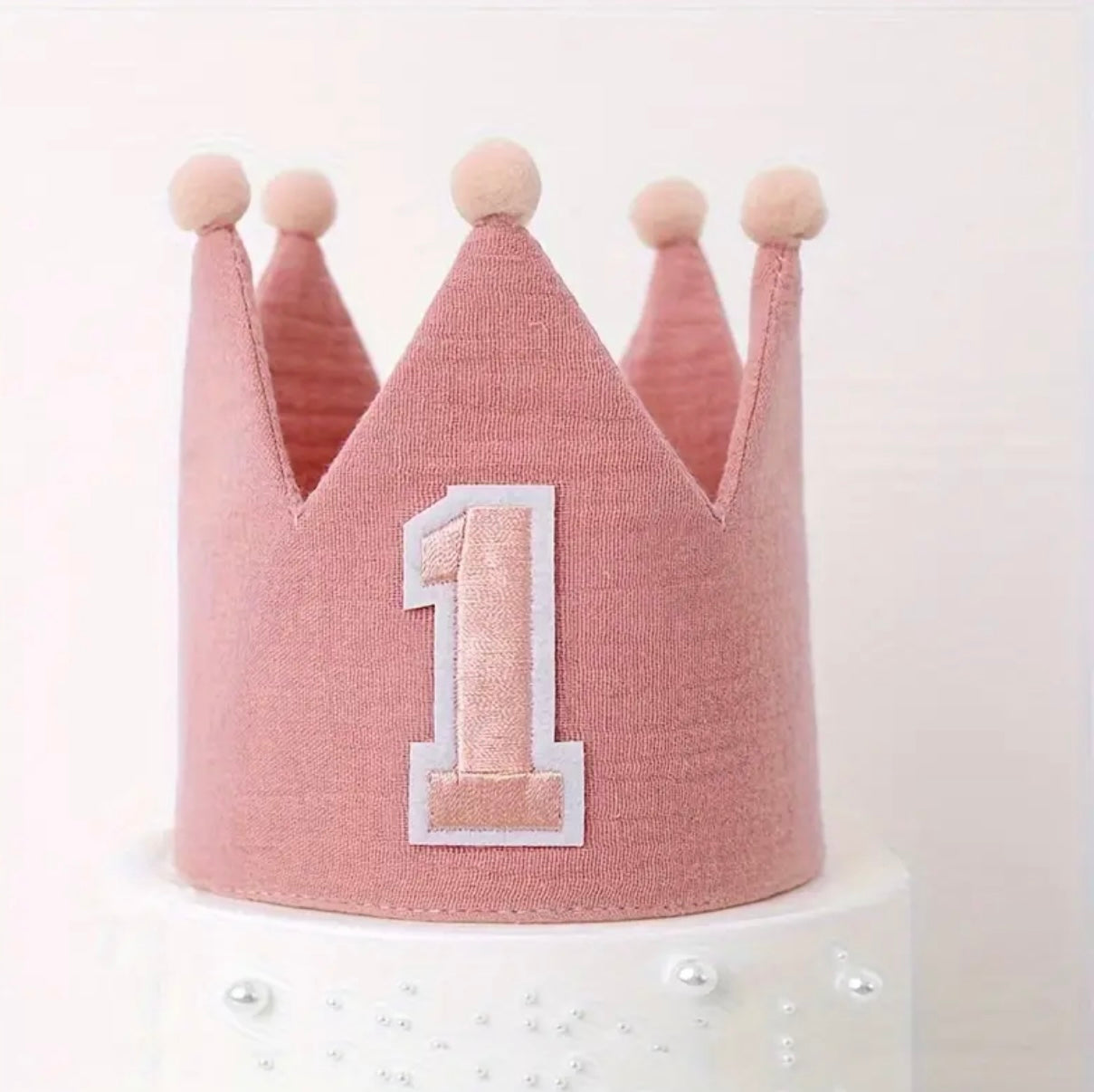 Pink Birthday Crowns